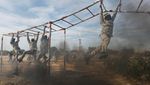 Aksi Militan Palestina Saat Latihan Militer Anti-Israel di Gaza