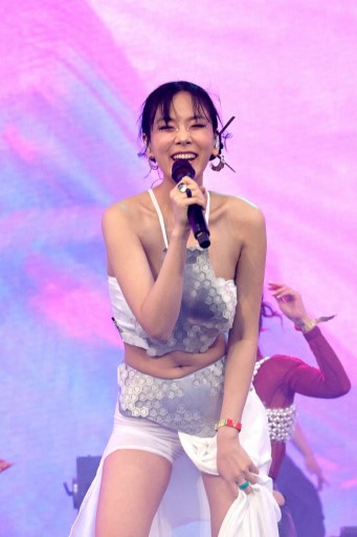 INDIO, CALIFORNIA - APRIL 16: BIBI of 88rising performs onstage at the Coachella Stage during the 2022 Coachella Valley Music And Arts Festival on April 16, 2022 in Indio, California. Kevin Winter/Getty Images for Coachella/AFP (Photo by KEVIN WINTER / GETTY IMAGES NORTH AMERICA / Getty Images via AFP)