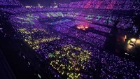 Mereka menggelar konser selama 4 hari di Stadion Allegiant. Foto: (dok. BigHit Music)