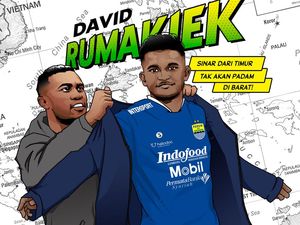 Sehebat Apa David Rumakiek yang Baru Direkrut Persib?