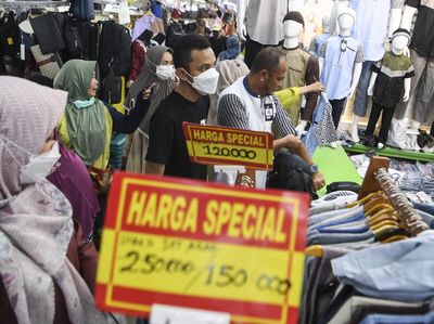 Dua Pekan Jelang Lebaran, Thamrin City Ramai Dikunjungi Warga