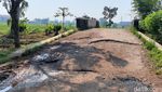 Jalan Alternatif Majalaya-Ciparay Bandung Rusak, Begini Kondisinya
