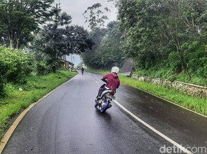 Jelang Mudik, Begini Kondisi Jalan Alternatif Cijapati Bandung