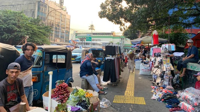 Kawasan Pasar Tanah Abang.