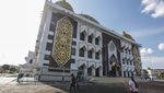 Unik Banget! Masjid Ini Didesain dengan Ornamen Dayak