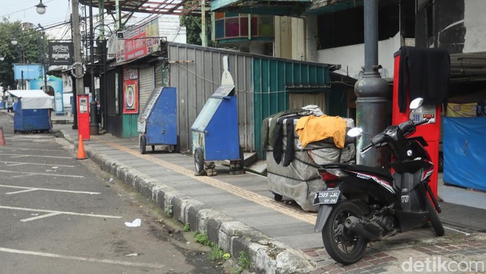 Mesin parkir di Bandung.