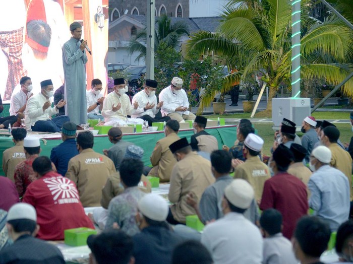 Muzammil Hasballah ceramah di rumah dinas Gubsu