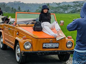 Ngabuburit Asyik Naik VW Keliling Pedesaan di Kulon Progo