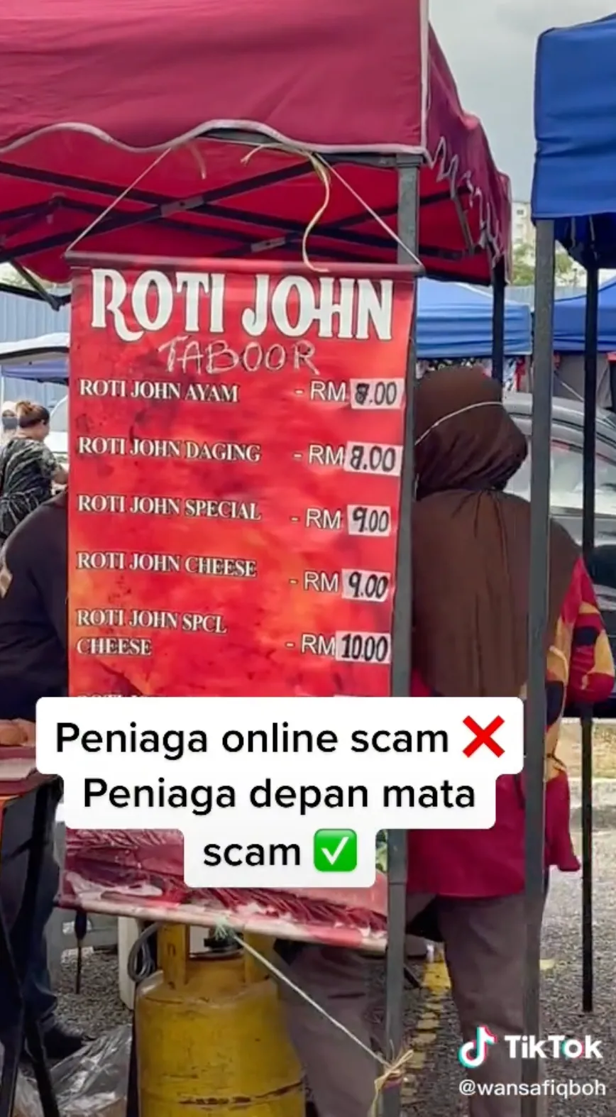Penjual Roti John Ini Getok Harga di Depan Pembeli Gegara Banyak yang Antre