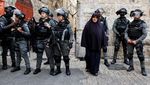 Polisi Israel Patroli di Yerusalem Usai Bentrokan di Masjid Al-Aqsa