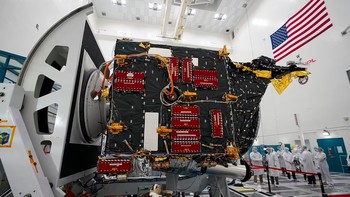 Badan antariksa AS ini percaya bahwa batu ruang angkasa sebagian besar terdiri dari logam dari inti planetesimal, salah satu blok bangunan planet berbatu di Tata Surya kita, yaitu Merkurius, Venus, Bumi, dan Mars. Foto: NASA/JPL-Caltech