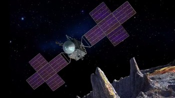 Para ahli berharap Psyche akan membuka kemungkinan, karena mereka percaya asteroid itu sebenarnya adalah inti terbuka dari planet zaman awal. Foto: NASA/JPL-Caltech
