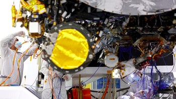 Pesawat Psyche akan menuju asteroid kaya kandungan logam dengan nama yang sama. Foto: NASA/JPL-Caltech