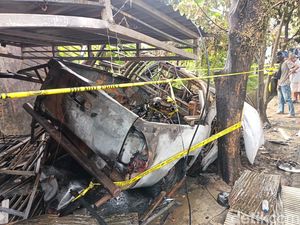 Sopir Mobil Picu Kebakaran di Samarinda-Tewaskan 1 Keluarga Diamankan Polisi!