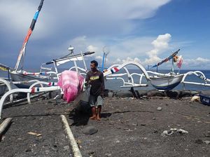 Tangkapan Ikan Anjlok, Nelayan Pesisi Karangasem Pilih Tak Melaut