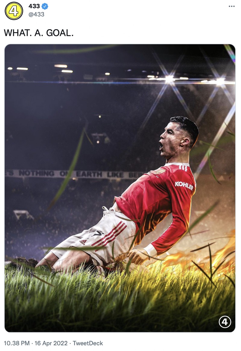 Meme Cristiano Ronaldo dan Harry Maguire saat lawan Norwich City