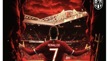 Padahal sebelumnya, CR7 juga baru mengemas tiga gol di Old Trafford. Foto: Twitter