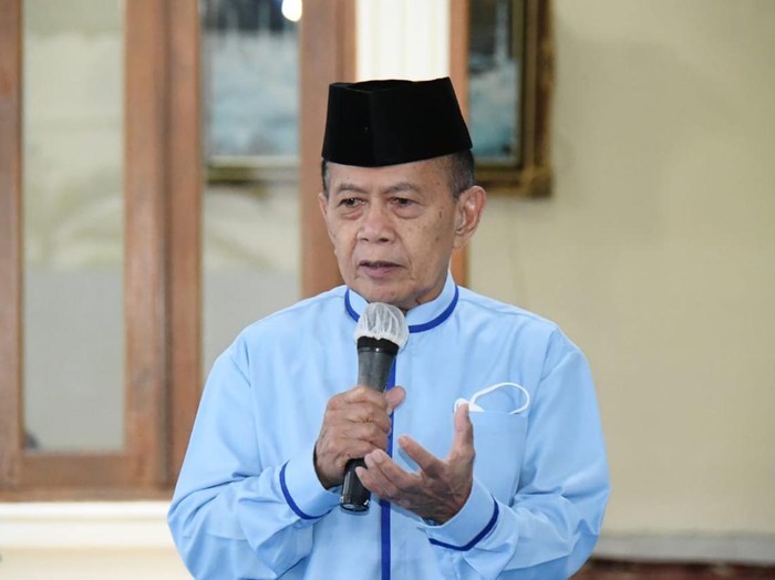 Wakil Ketua MPR RI Syarief Hasan menghadiri acara Temu Masyarakat Kota Bogor di Bukit Sentul, Kabupaten Bogor, Jawa Barat, Sabtu (16/4).