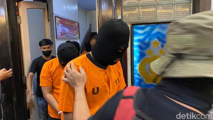 Kasatpol PP Makassar Iqbal Asnan yang jadi dalang penembakan maut pegawai Dishub Makassar Najamuddin Sewang karena cinta segitiga terancam pidana hukuman mati (detikSulsel/Andi Nur Isman)