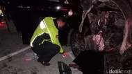 Detik-detik Kecelakaan Mobil Personel Debu di Tol Paspro