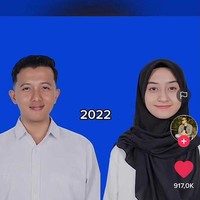 Tentang proses perjalanan (taaruf) menuju pernikahan mulai dari kenal terus khitbah (tanpa pacaran) karena tidak boleh dalam Islam, ungkap Fajrul kepada Wolipop lewat pesan singkat, Senin (18/4/2022). Foto: Dok. TikTok @fajrulfaj.