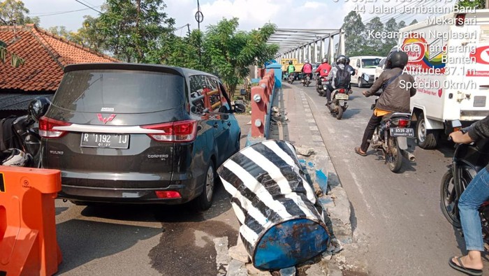 Lokasi mobil Wuling tabrak petugas Dishub di Tangerang