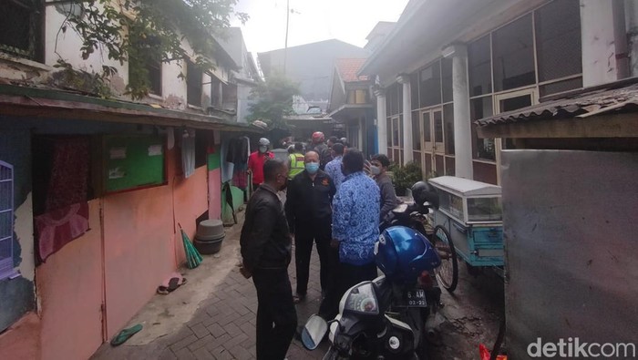 Lokasi pertengkaran dengan senjata tajam atau pembacokan di Alun-Alun Contong Surabaya.