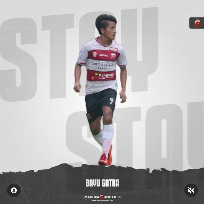 Madura United tengah meramu komposisi skuad untuk mengarungi musim depan. Salah satunya dengan mempertahankan penyerang, Bayu Gatra.