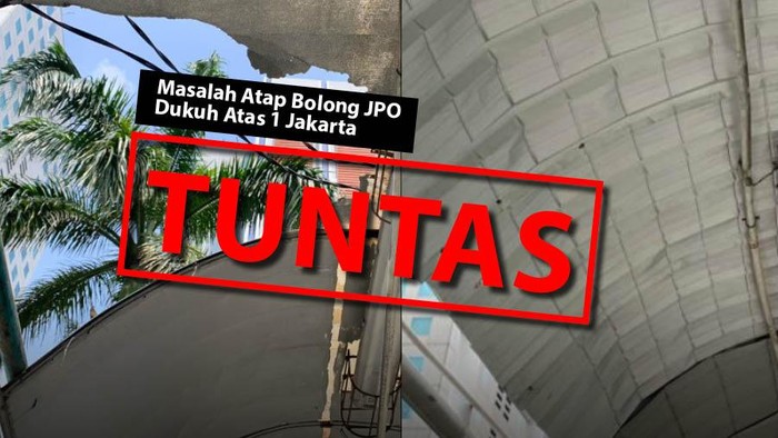 Masalah Atap Bolong JPO Dukuh Atas 1 Jakarta: TUNTAS
