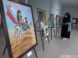 Info Lur! Ada Pameran Lukisan dan Bonsai di Perpusda Boyolali