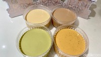 Kalau ke Pastriella jangan lupa cicipi milk puddingnya yang mirip panna cotta. Harganya Rp 33.000 per buah dengan varian rasa Green Tea, Thai Tea, Valrhona Chocolate, dan Caramel Vanilla.