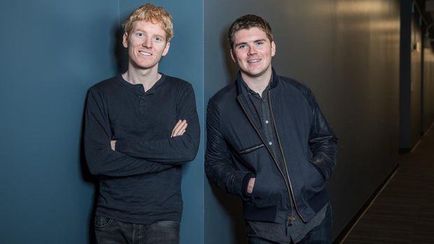 Pendiri Stripe John dan Patrick Collison