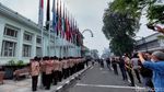 Peringati KAA, 109 Bendera Negara Dikibarkan di Gedung Merdeka Bandung