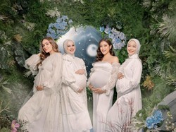 8 Foto Maternity 4 Bumil Kece yang Dipuji Bak Bidadari, Ada Jedar & Ria Ricis