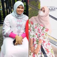 Pola tersebut Putri lakukan selama satu bulan berturut-turut dan menghindari makanan yang mengandung lemak tinggi. Lalu ia juga menghindari minuman dingin ataupun soda. Cukup air hangat aja setiap harinya. Terus Putri kalau malam nggak pernah makan malam lagi, malamnya kadang-kadang diganti saat sore hari jam 17.00 WIB. Kadang makan pun nggak. Pas diet makan sehari dua kali, pagi dan siang. Malamnya nggak ada. Selama diet ada olahraga sih, tapi itu pun jarang, sautnya. Foto: Dok. Putri Cahaya Keumala.