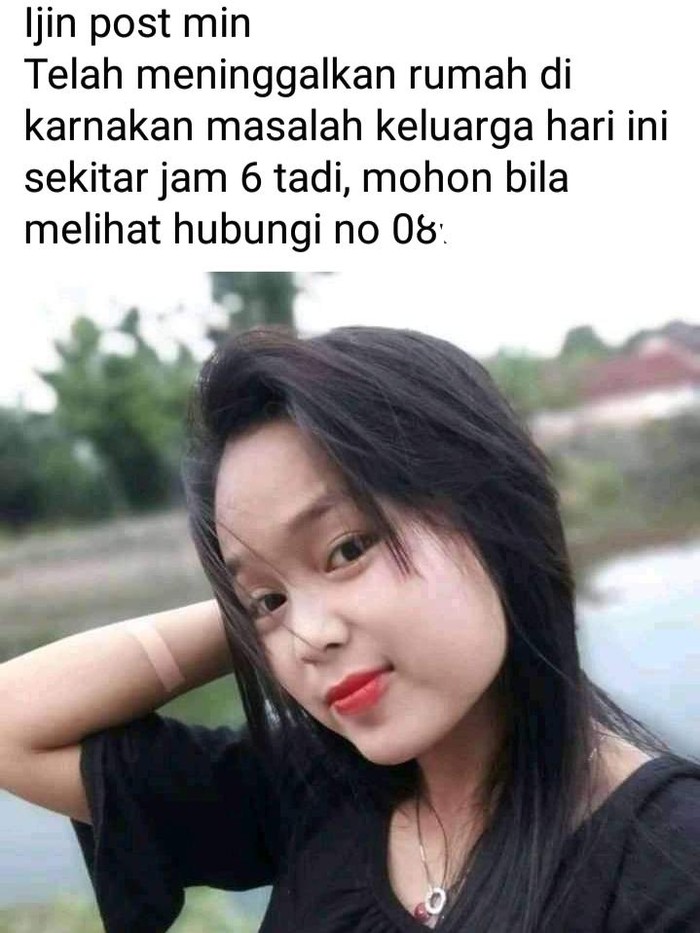 Kabar tentang kaburnya seorang wanita asal Bayat yang diunggah di grup ICK, Senin (18/4/2022) pagi.