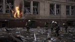 Wajah Kota Kharkiv Ukraina yang Masih Dibombardir Rusia
