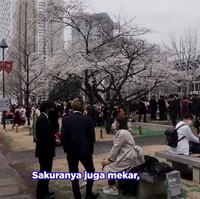 Menyandang status mahasiswa rasanya campur aduk, ada rasa senang, ada rasa sedih juga karena bakal terpisah, dan juga ada rasa deg-degan karena abis lulus berikutnya akan menghadapi banyak hal, katanya. Foto: YouTube Nihongo Mantappu