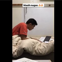 Terakhir, Jerome berterima kasih kepada para penonton yang menemani perjalanan akademisnya selagi mengenang masa-masa berjuang sebagai mahasiswa. Foto: YouTube Nihongo Mantappu