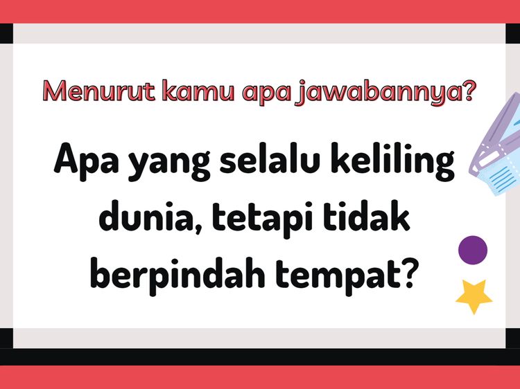 Teka-teki Bak Senam Otak, Jangan Emosi Ya Kalau Tak Bisa Jawab!
