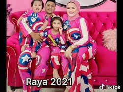 Istri Viral Minta Suami Pakai Baju Lebaran Hello Kitty, Nasibnya Jadi Begini