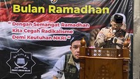 Kaur Bin Ops Binmas Polres Bantul Polda Yogyakarta, Ipda Parwoto menegaskan bahwa di momentum bulan suci Ramadhan ini mari kita cegah radikalisme dalam menjaga NKRI.