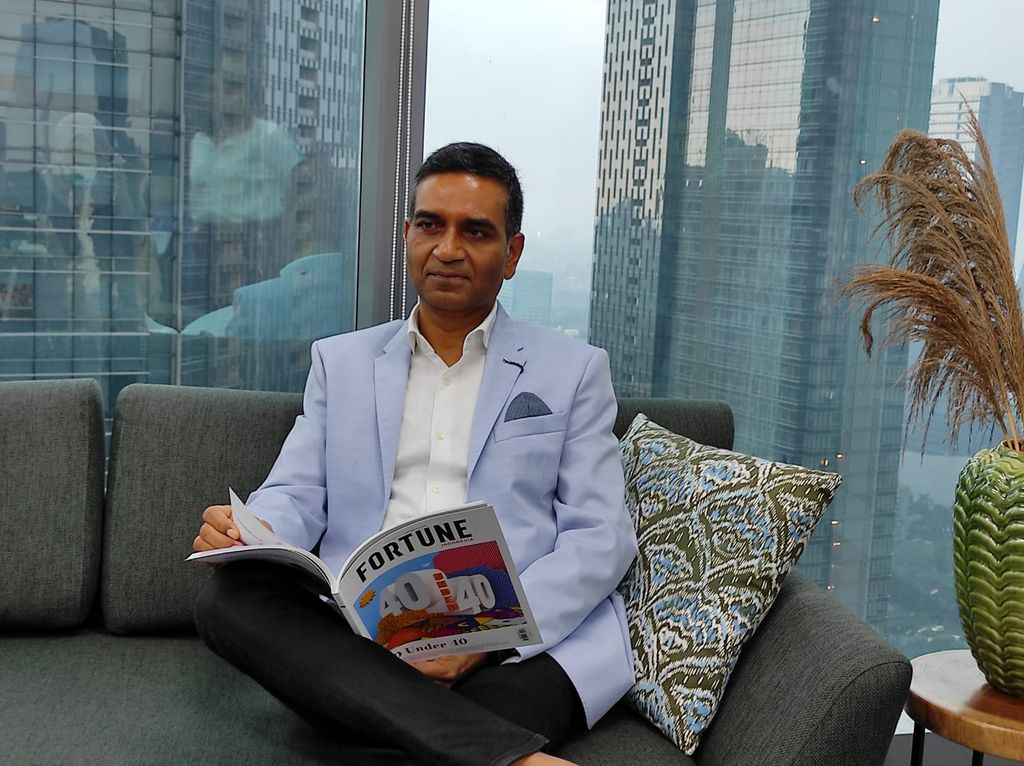 CEO GroupM untuk Asia Pacific Ashutosh Srivastava.