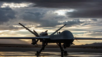 Pada awal tahun 2020, Komandan Garda Revolusi Iran, Mayor Jenderal Qasem Soleimani, tewas dalam serangan misil yang ditembakkan lewat drone Reaper. Foto: US Air Force