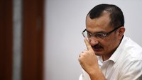 Ferdinand menjalani sidang vonis di Pengadilan Negeri Jakarta Pusat, Jalan Bungur Raya, Jakpus, Selasa (19/4/2022).