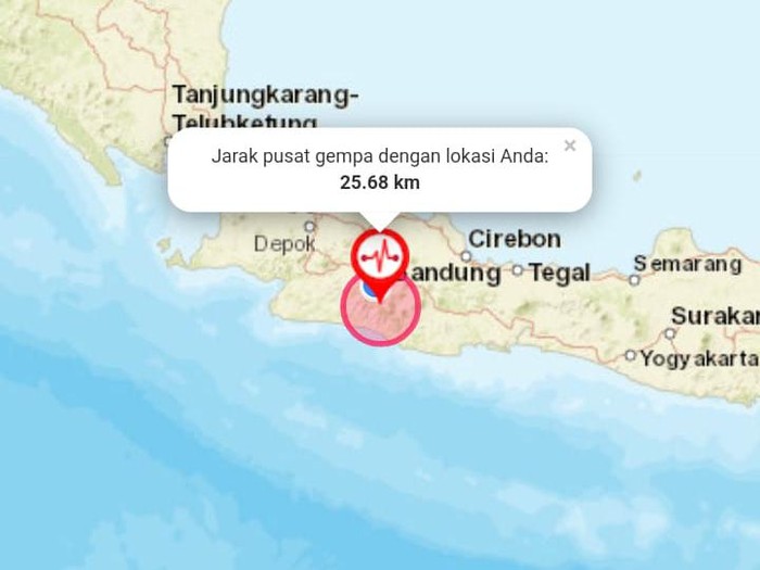 Gempa Kabupaten Bandung