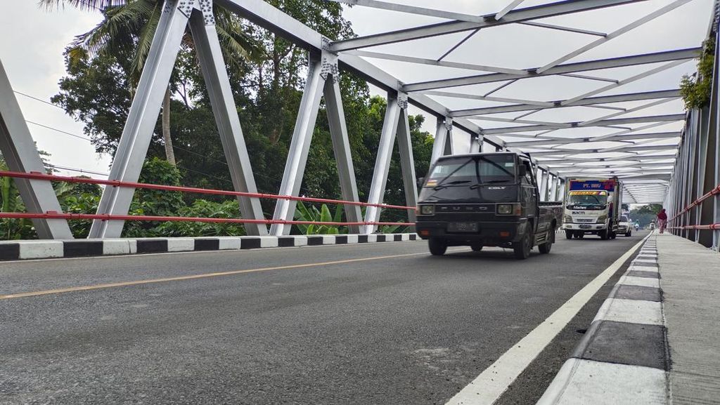 Perbaikan Tuntas, Jembatan Bypass di Lebak Bisa Dilintasi Warga Lagi