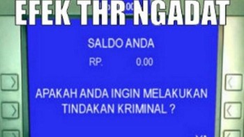 Saldo 0. Foto: Dok. Istimewa