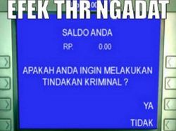 Dari Ngenes sampai Bikin Ngakak, Ini Meme THR Lebaran yang Dinanti-nanti