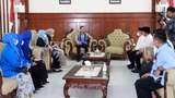 Momen Ketum Partai Demokrat AHY Sambangi Aceh